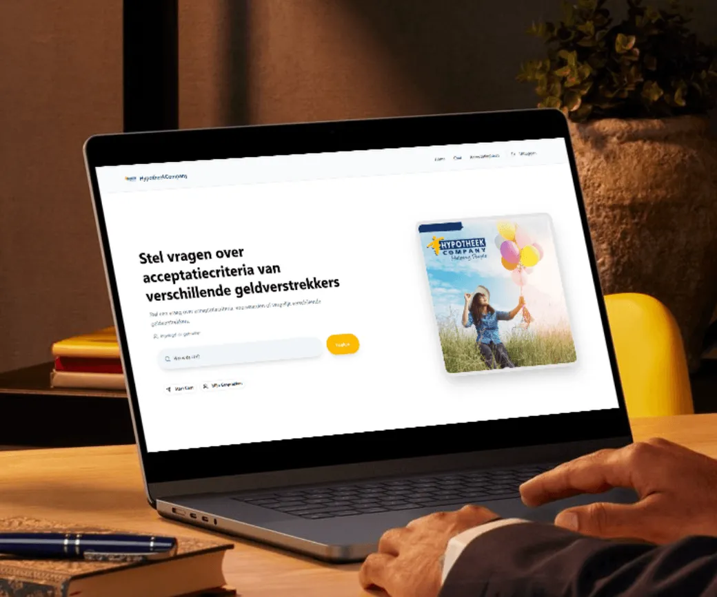 An internal AI search tool that finds knowledge in seconds, built for HypotheekCompany